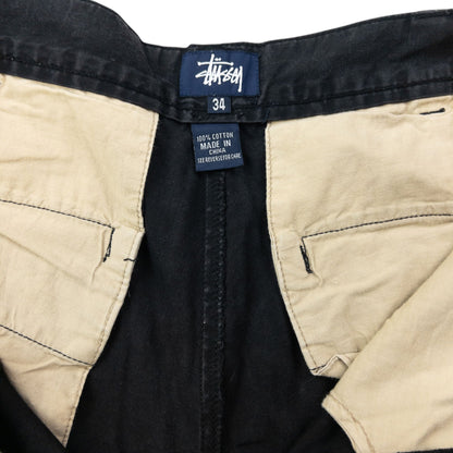 Vintage 2000s Stussy Trousers Size W34 | W34, Black