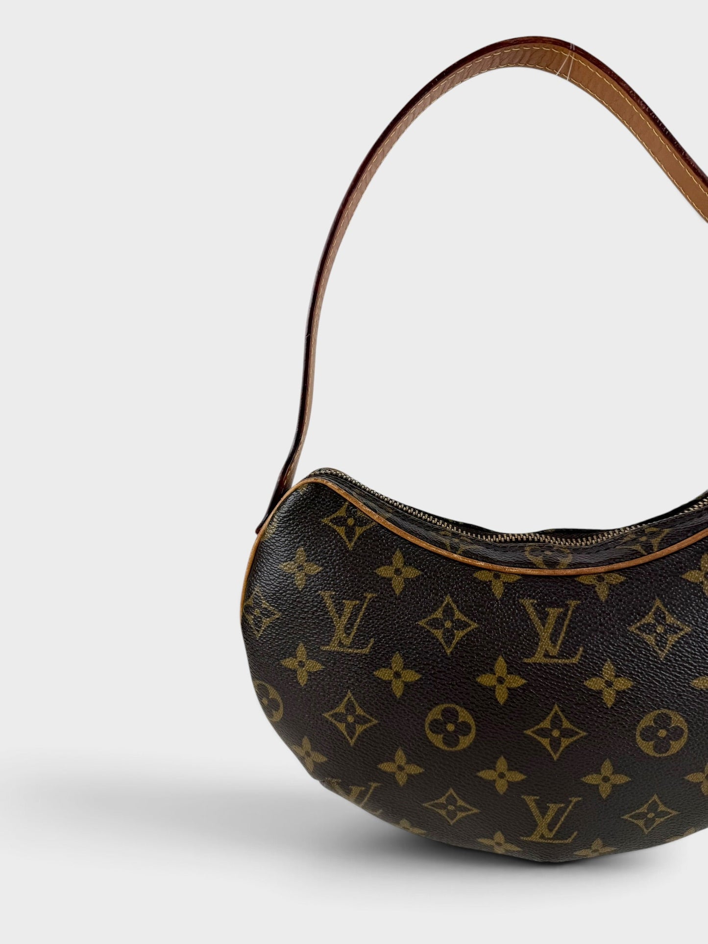 2002 Louis Vuitton Croissant PM Shoulder Bag | O/S, Brown