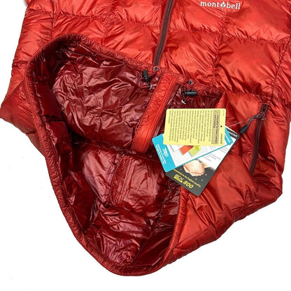 Montbell Puffer Jacket In Red ( L )