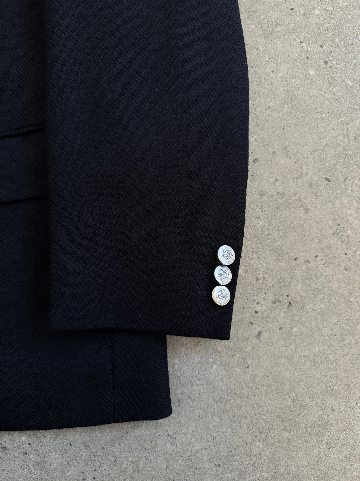 Vintage 1990s Pure Wool Single Breasted Blazer - 38R/M