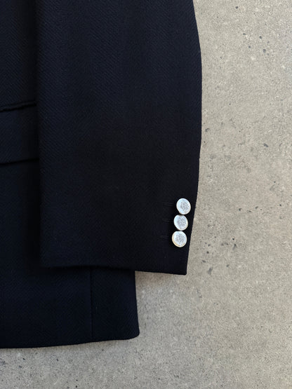 Vintage 1990s Pure Wool Single Breasted Blazer - 38R/M
