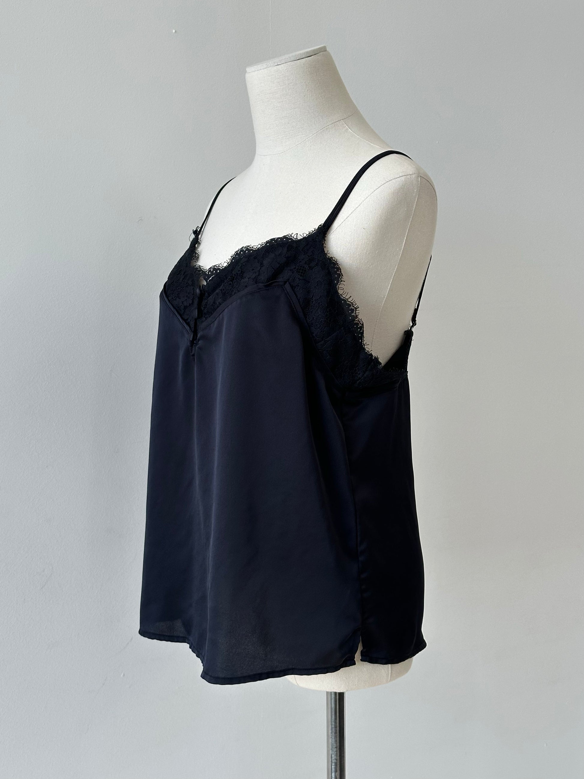 Vintage 2000s Lace Cami Top - M