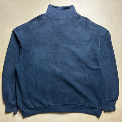 A/W 1987 Brushed Cotton Fleece Blouson Script Jacket