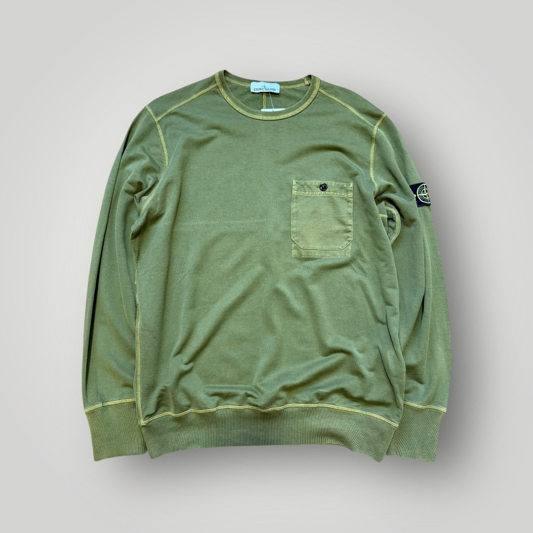 Stone Island SS/16 Garment Dyed Crewneck XXL