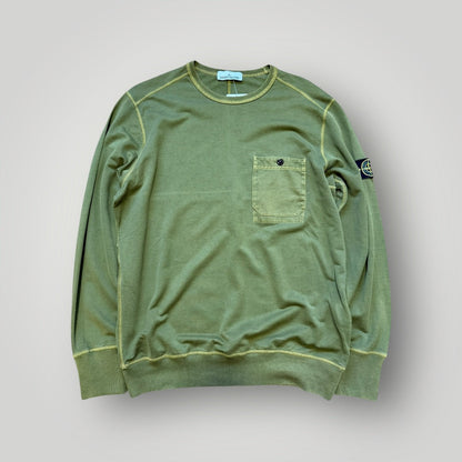 Stone Island SS/16 Garment Dyed Crewneck XXL