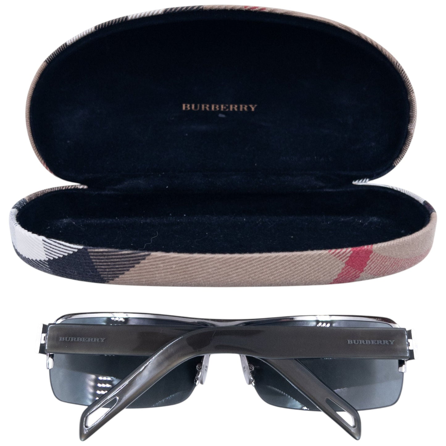 Vintage 2000s Burberry Sunglasses | O/S, Grey