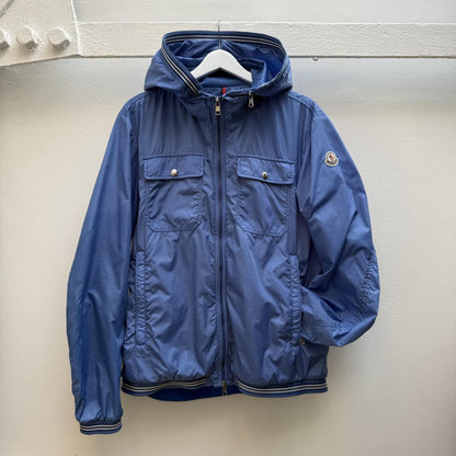 Moncler Jeanluc Windbreaker Jacket (L) | Large, Blue