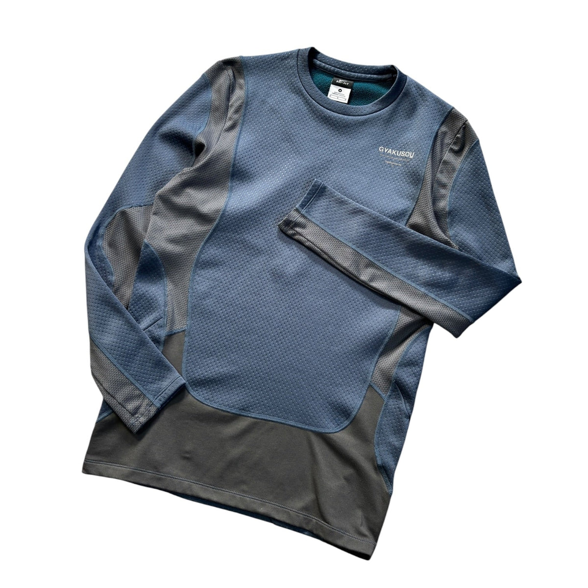 Nike Lab x Gyakusou Dri Fit Long Sleeve Top M | Medium, Blue