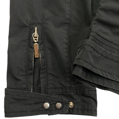 Vintage 90s Moncler Zip Up Jacket Womens Size M | Medium, Black