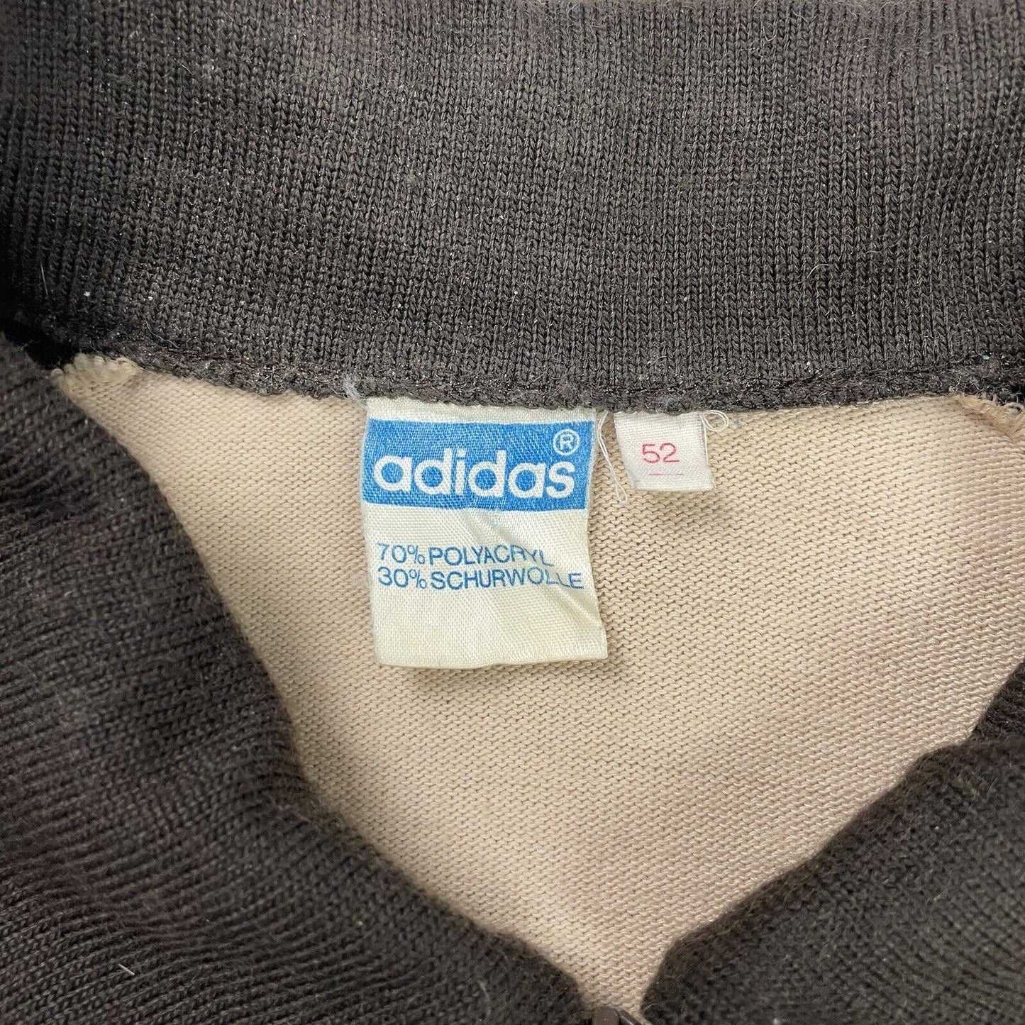 Vintage 70s Adidas Jacket Track Top Made in West Germany, Size 52 Approx M/L | Large, Red