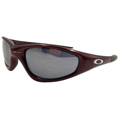 Vintage 1996 Oakley Straight Jacket Blood/Black Iridium | O/S, Multicoloured