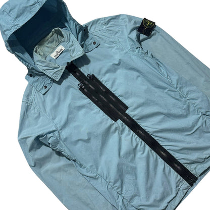 Stone Island Zip Up Canvas Overshirt Jacket