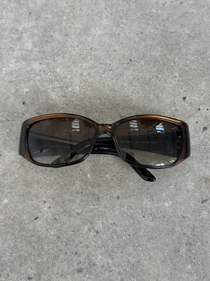 Gianfranco Ferre 1990s Oversized Rectangular Sunglasses