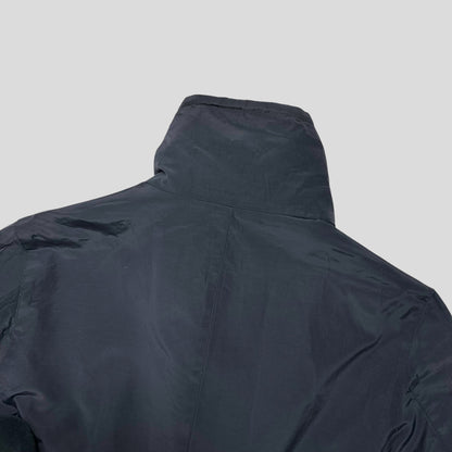 Gucci by Tom Ford 1999 Ballistic Nylon Taped Seam Shearling Collar Coat - L | Default Title, Multicoloured