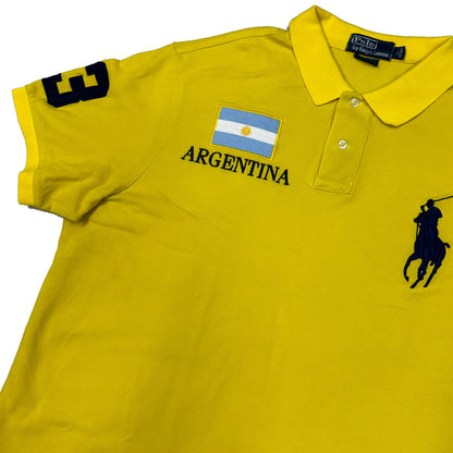 Ralph Lauren Argentina Polo In Yellow ( XL )