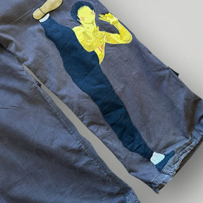 Maharishi Bruce Lee 2000's Embroidered Snopants M