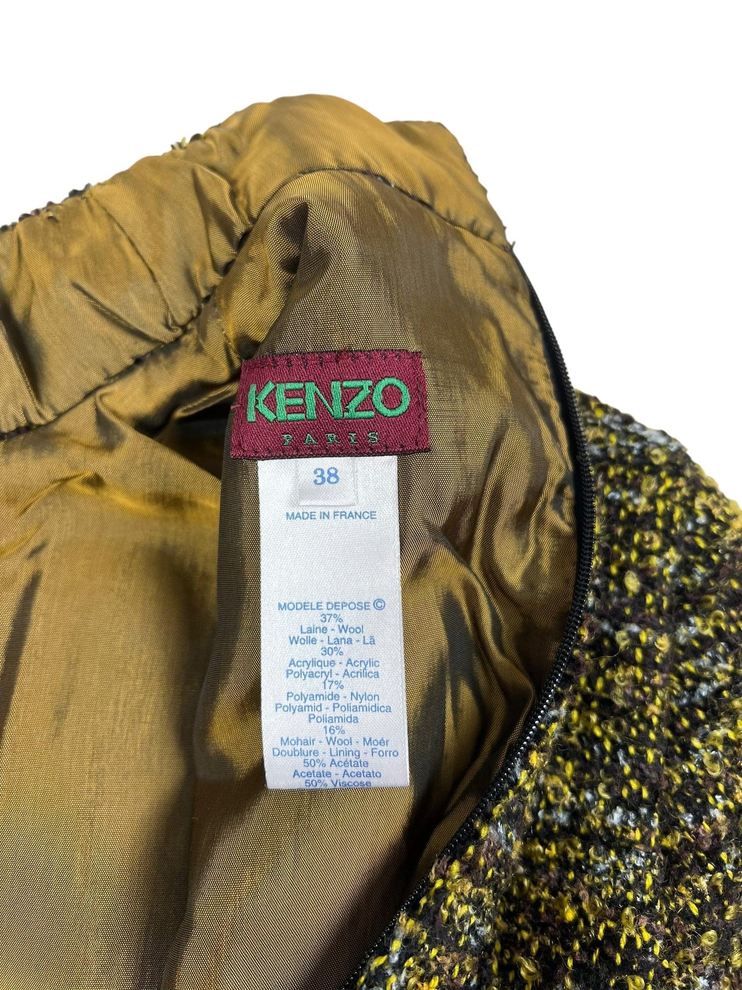 Kenzo F/W 1999 skirt and top set
