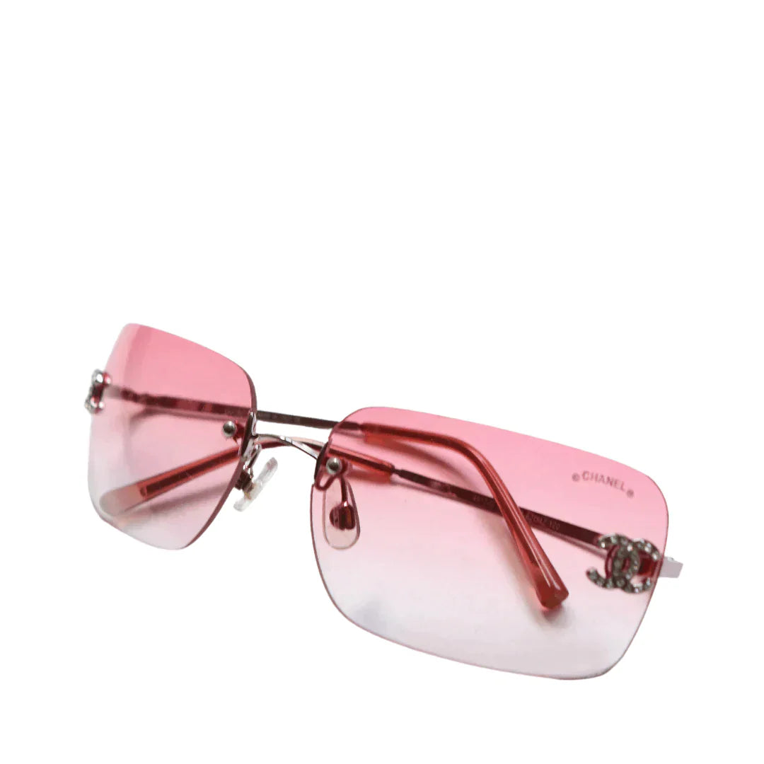 CHANEL CHIC RIMLESS SUNGLASSES