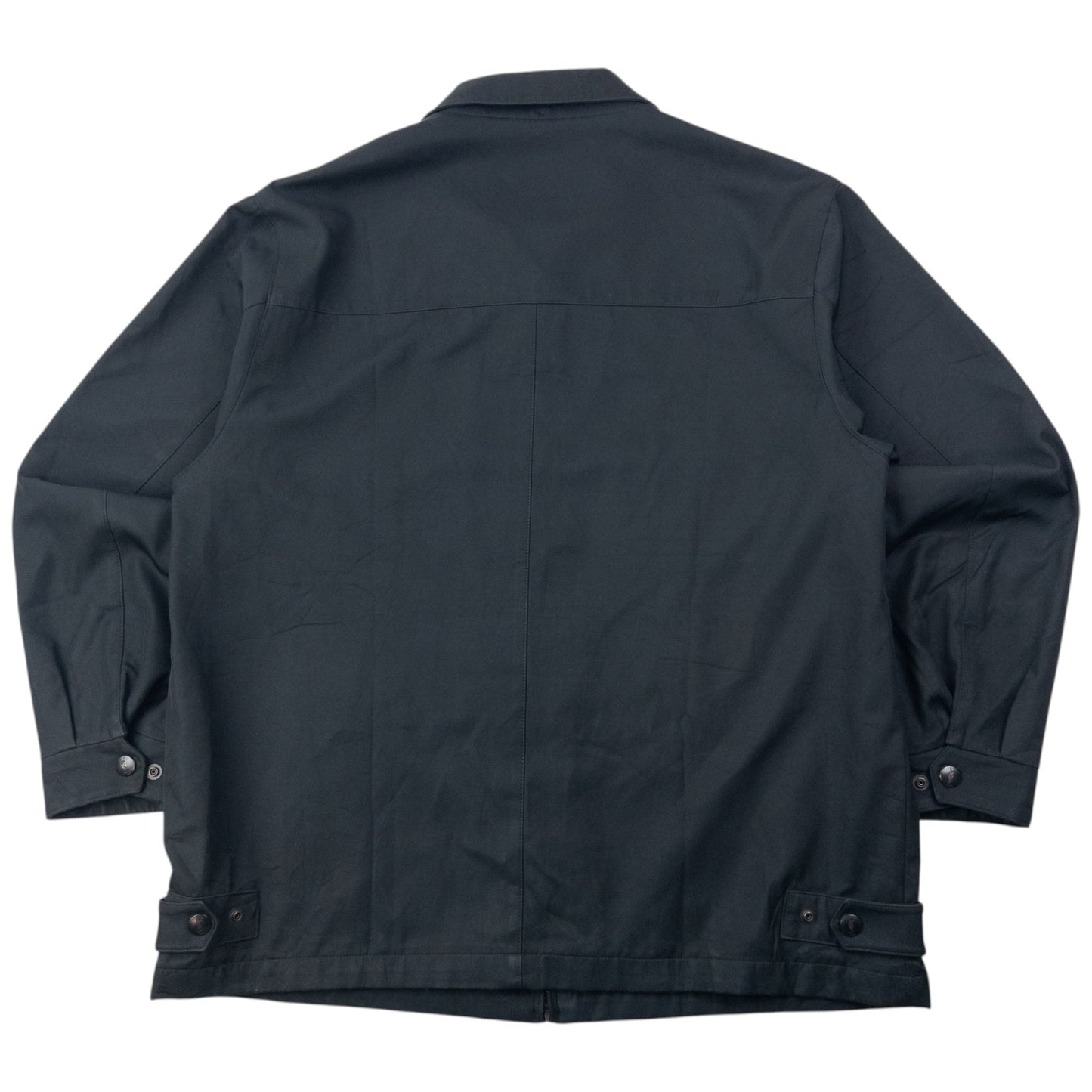 Vintage 90s YSL Yves Saint Laurent Harrington Jacket Size L | Large, Black