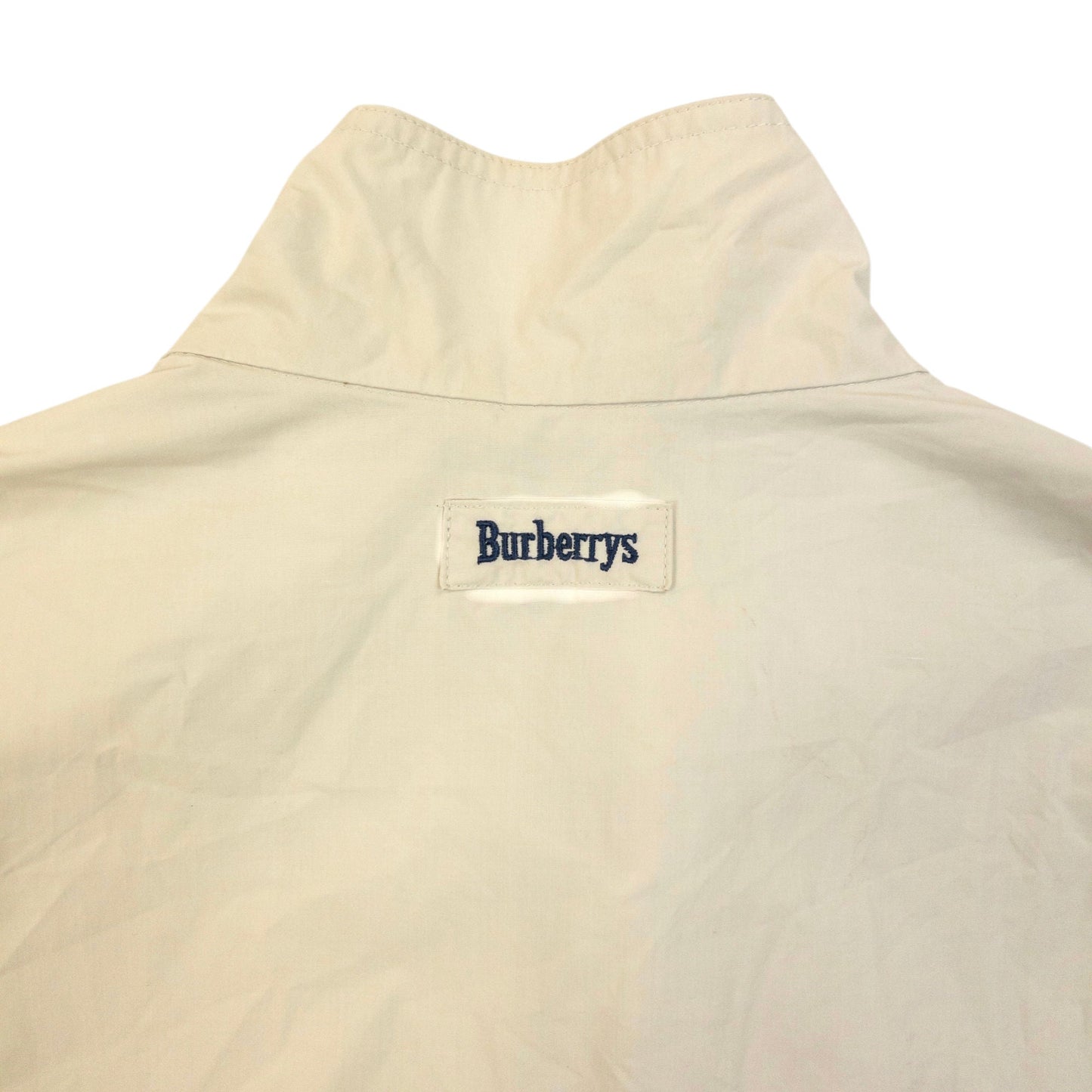 Vintage 90s Burberry Zip Up Jacket Size S | Small, White