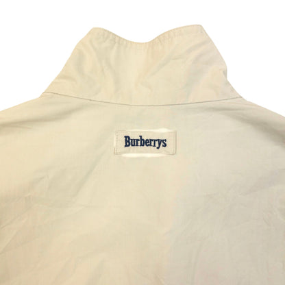 Vintage 90s Burberry Zip Up Jacket Size S | Small, White