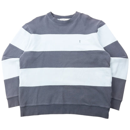 Vintage 2000s YSL Yves Saint Laurent Striped Sweatshirt Size XL | XL, Multicoloured
