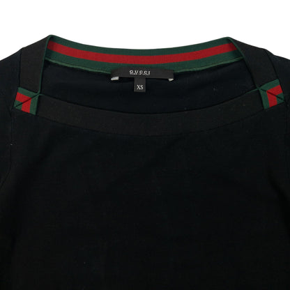 Vintage 2000s Gucci Long Sleeve T Shirt Womens Size XS | XS, Black