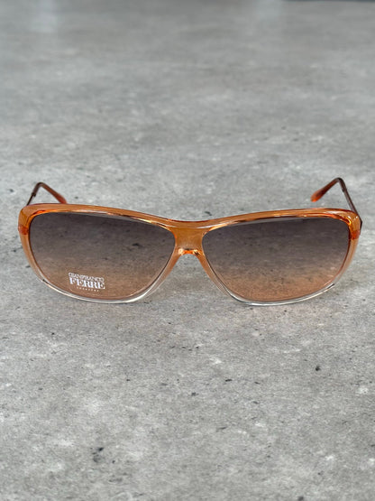 Gianfranco Ferre 1990s Gradient Shield Sunglasses