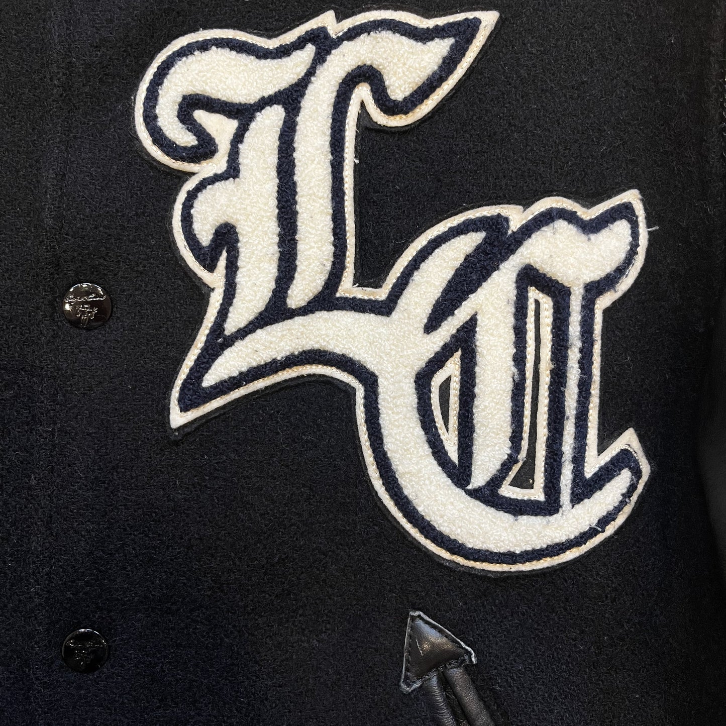 Style Eyes 'Lonestar Choppers MC' Varsity Jacket - L