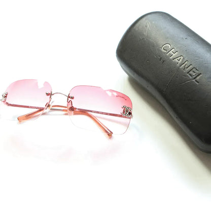 CHANEL CHIC RIMLESS SUNGLASSES