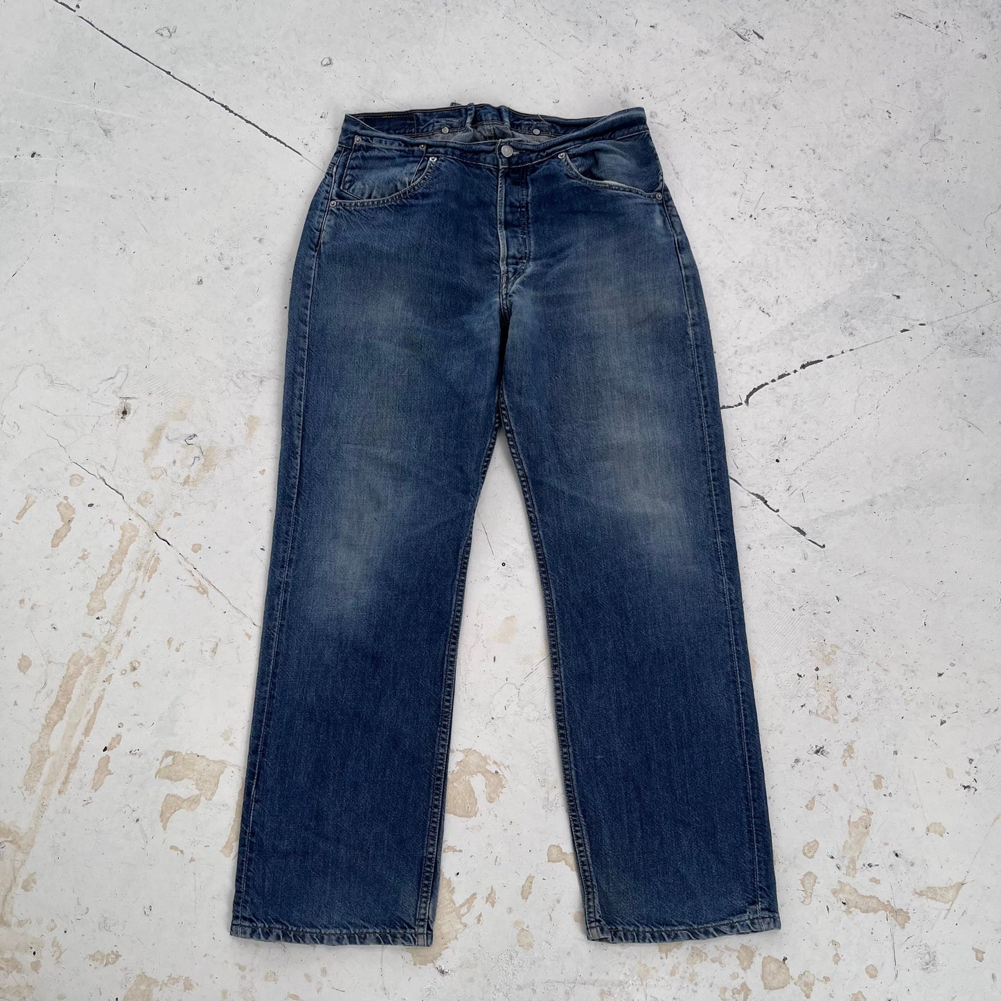 vintage 541 levis buckle back jeans | Blue, Blue