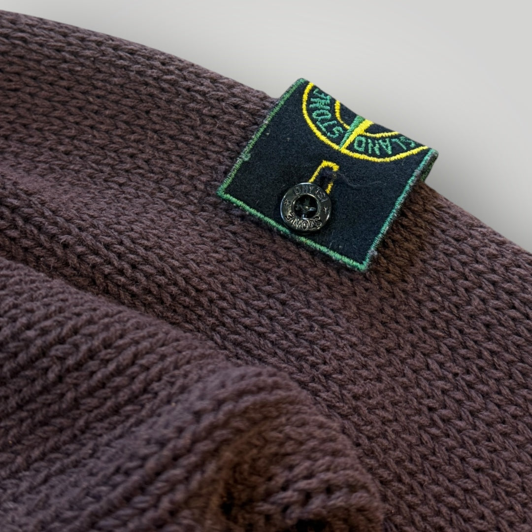 Stone Island SS/2000 Cable Knit Quarter Zip M