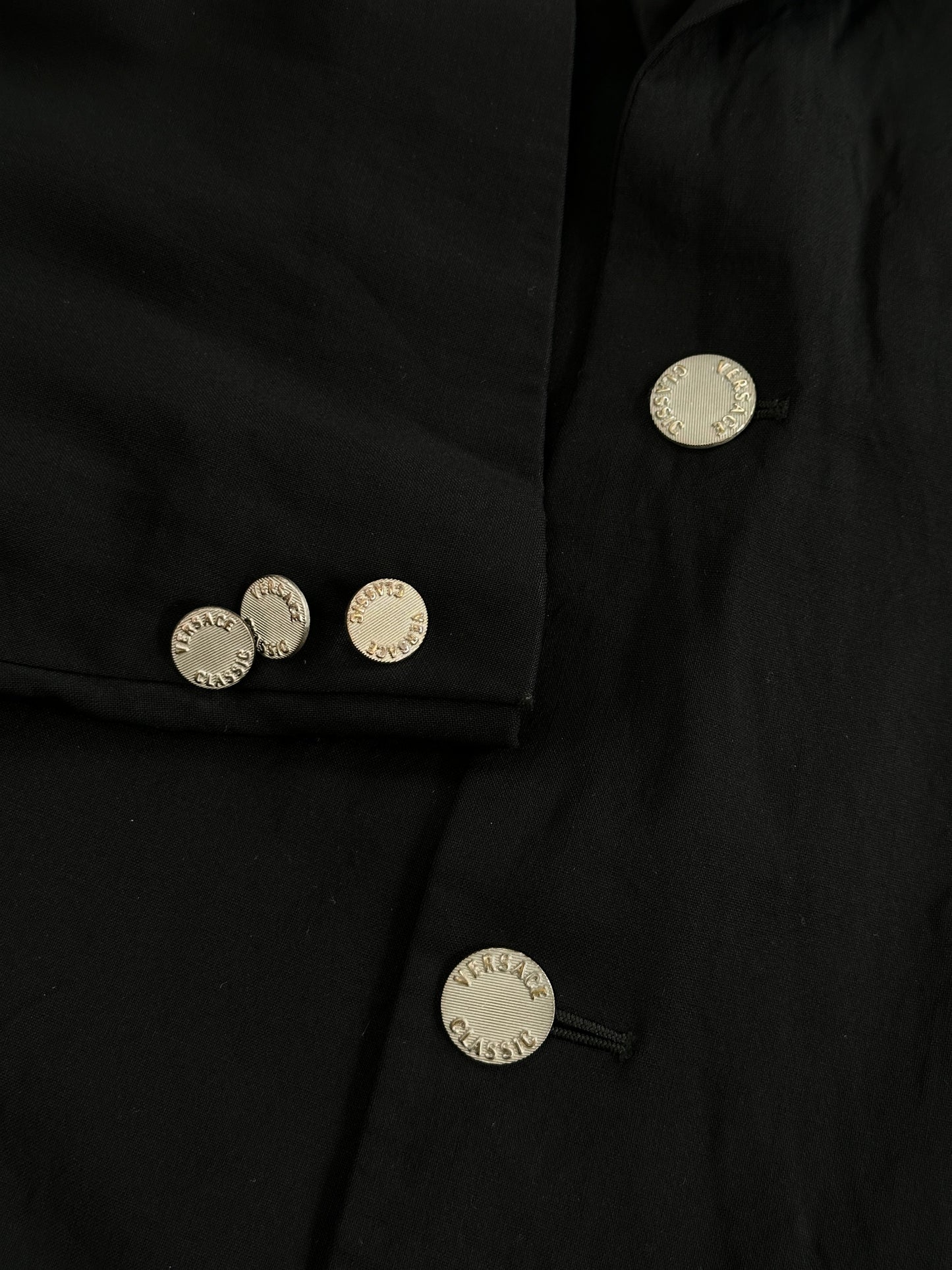Versace Classic Bespoke Button Pure Wool Single Breasted Blazer - 46R/XL