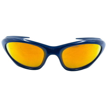 Vintage 2002 Oakley Scar Midnight Fire Iridium Sunglasses