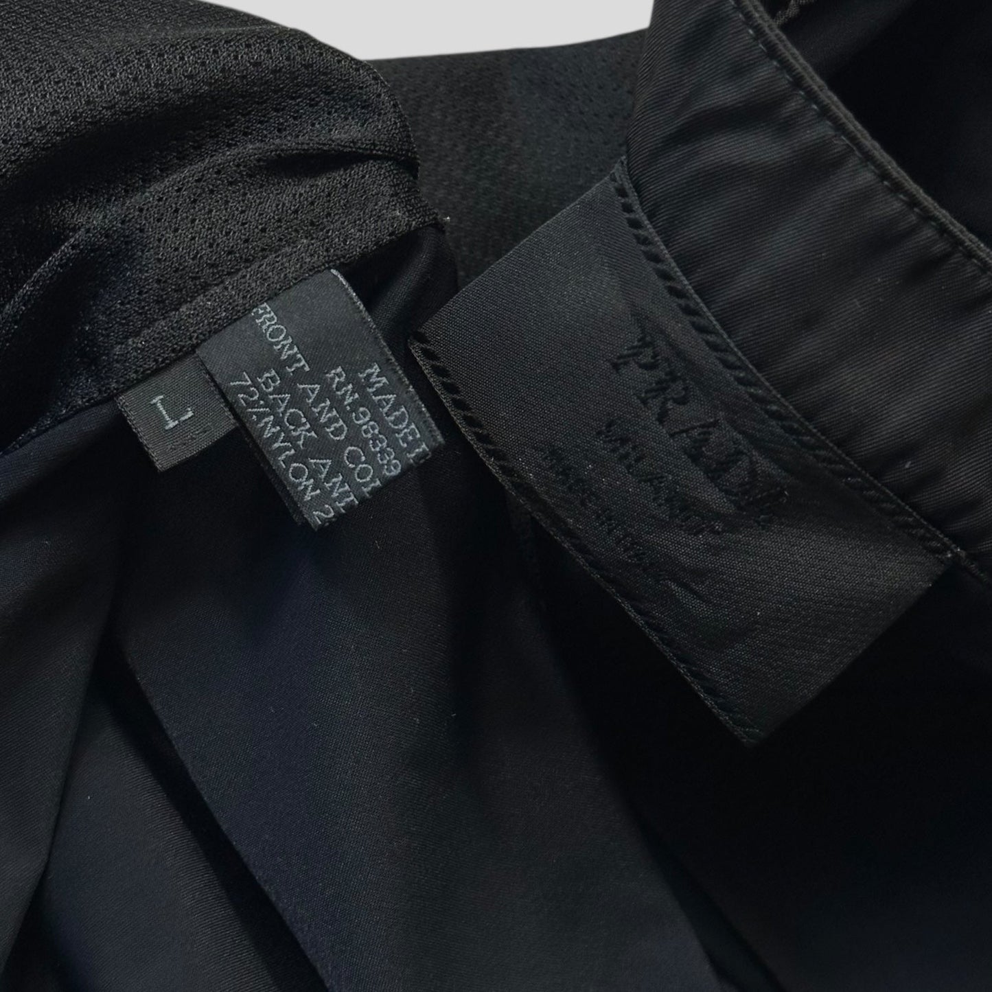 Prada SS00 Nylon Panelled Technical Jacket - L (S)