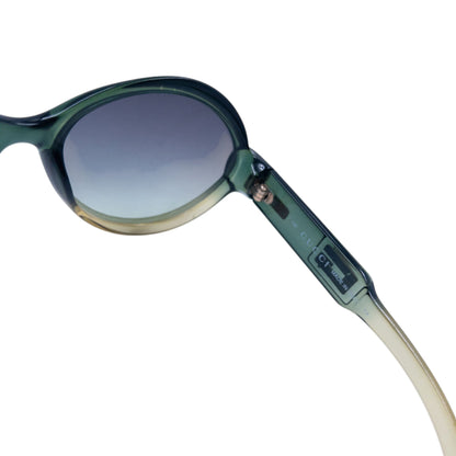 Vintage 90s Gucci By Tom Ford Gradient Sunglasses | O/S, Green