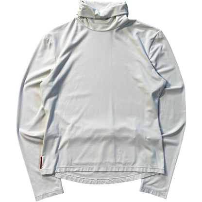 Prada Sport 00’s Roll Neck Top Size 10/12 | 10/12, Red