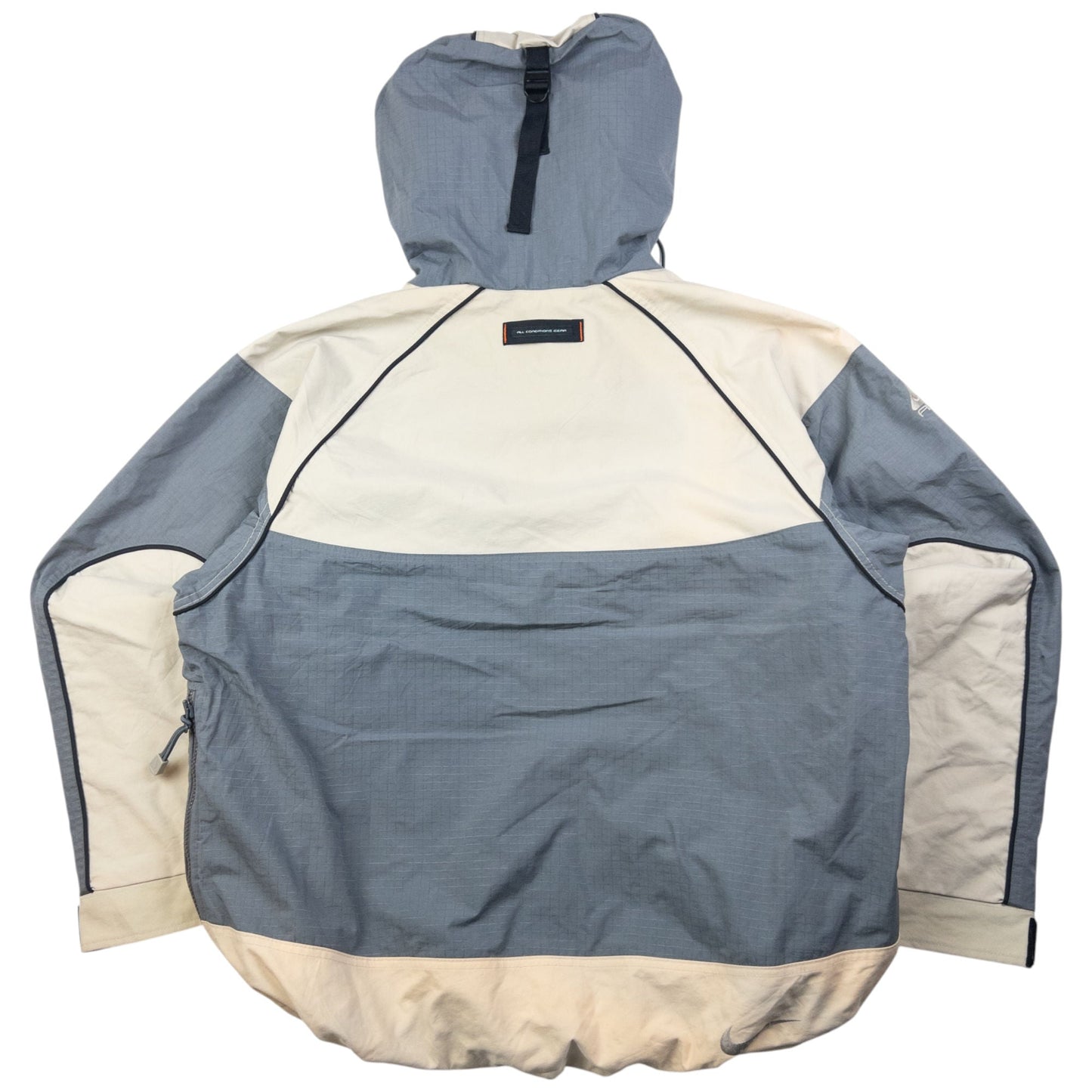 Vintage Nike ACG Q Zip Hooded Waterproof Jacket Size M