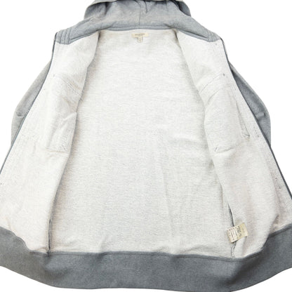 Vintage Burberry Zip Up Hoodie Size M | Medium, Grey