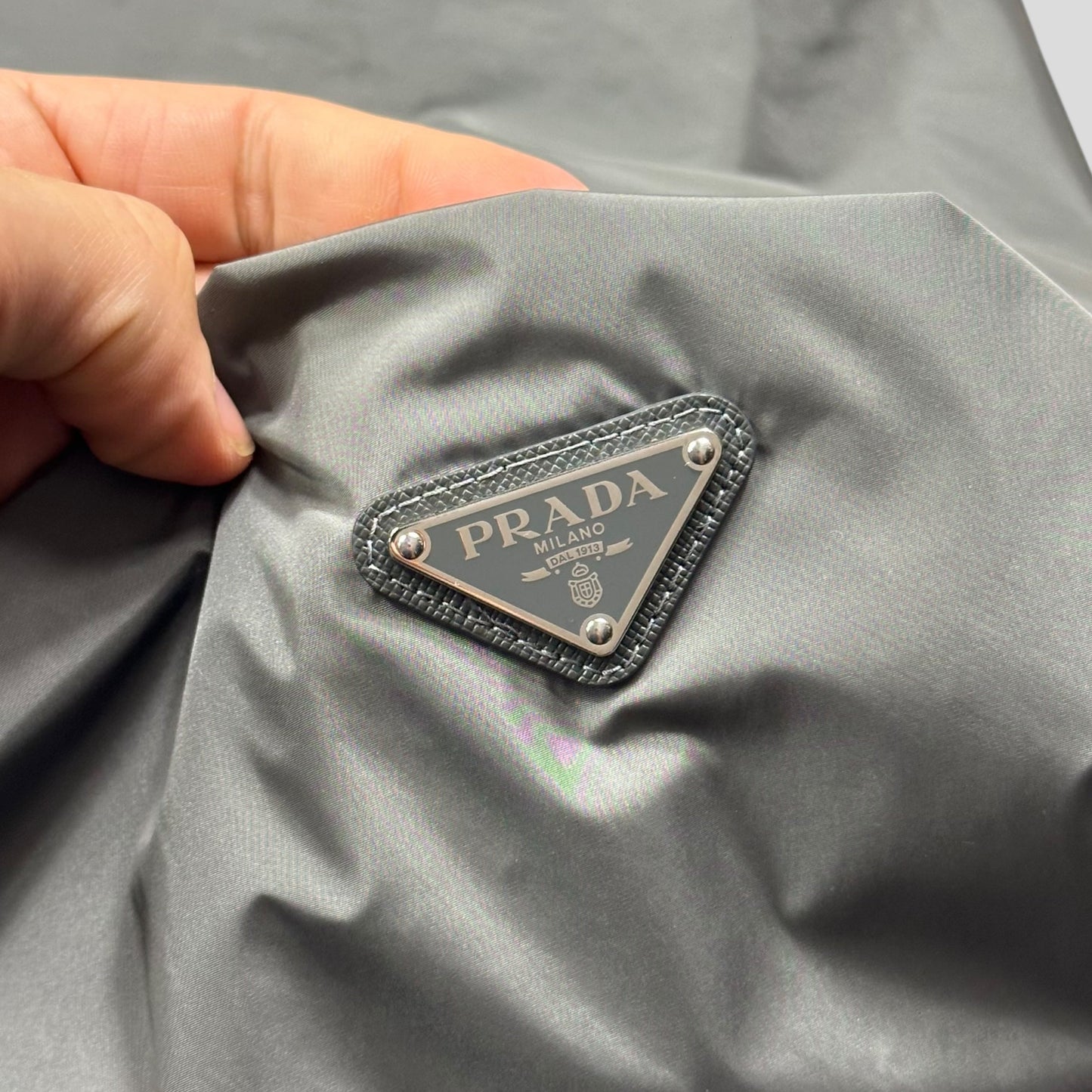 Prada 2024 Light Technical Nylon Pullover Smock Jacket - L (XXL)