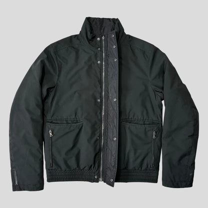 Prada Sport 2008 Goretex Reversible Black Logo Nylon Down Puffer Jacket - IT50 (M)