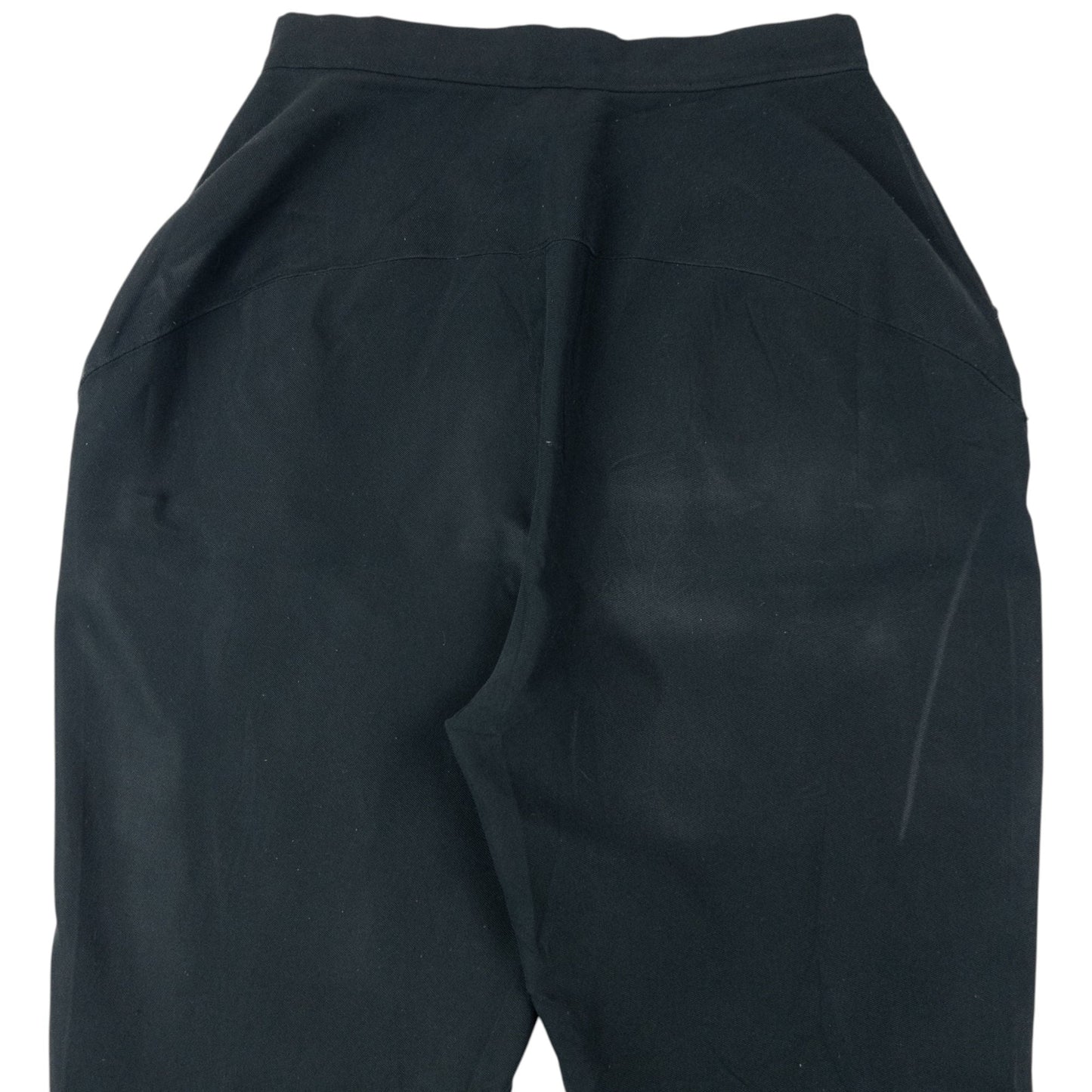 Vintage 90s Issey Miyake High Waisted Trousers Womens Size W24 | W24, Black