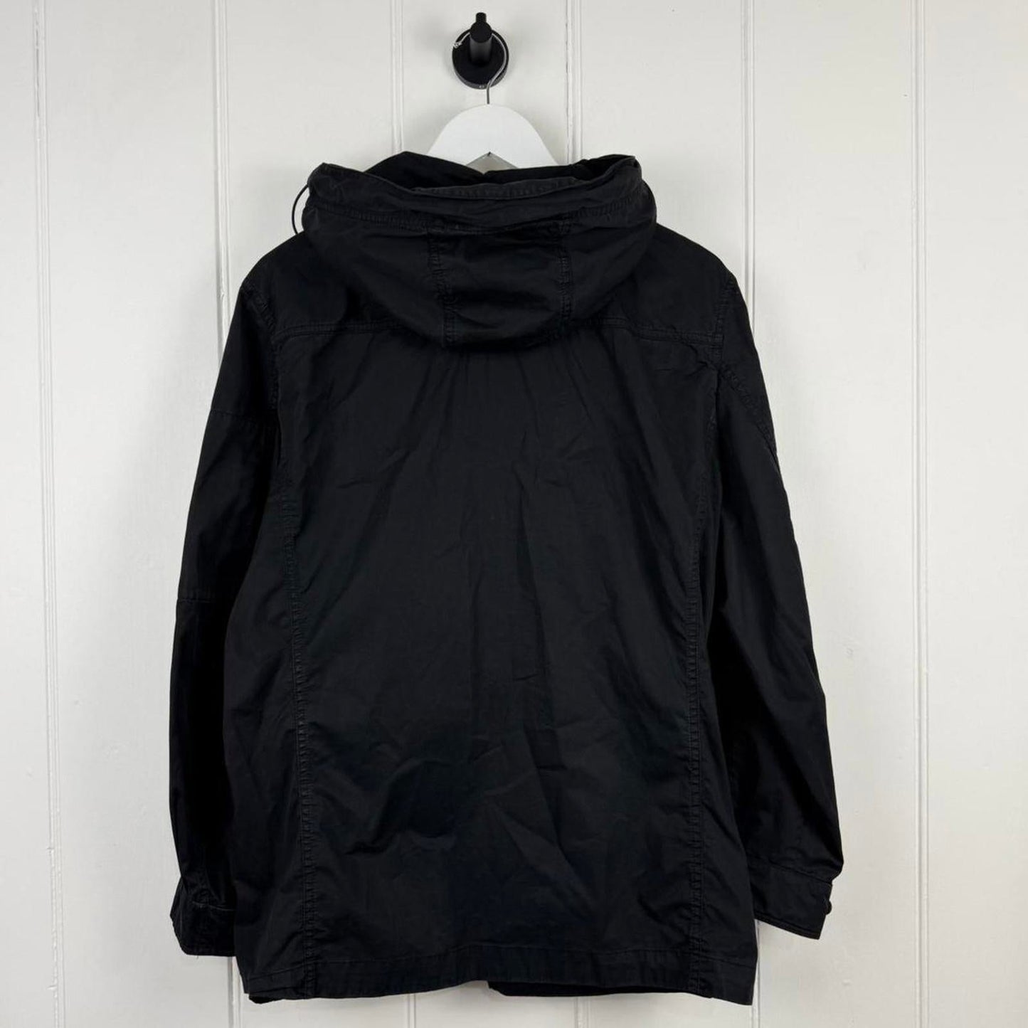 CP Company Canvas Zip Jacket Black (L) | Large, Black