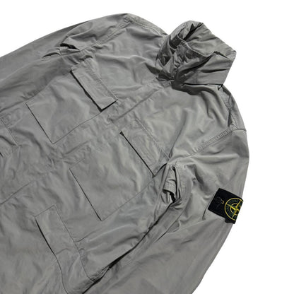 Stone Island 2020 Micro Reps Jacket | Medium, Light Grey