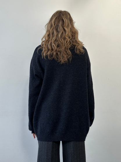 Armani Jeans Pure Wool Roll Neck Jumper - XL