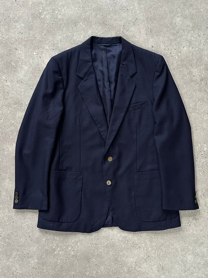 Yves Saint Laurent Menswear 1990s Pure Wool Bespoke Button Blazer - 42R/L