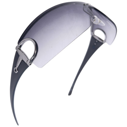 Vintage 2000s Gucci Horse Bit Sunglasses | O/S, Grey