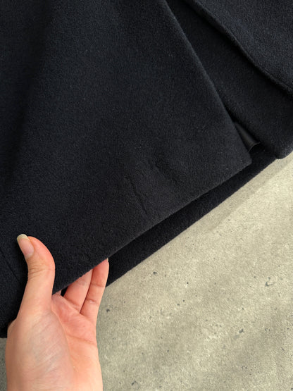 Pierre Cardin 1990s Wool Cashmere Double Breasted Floor Length Coat - XL