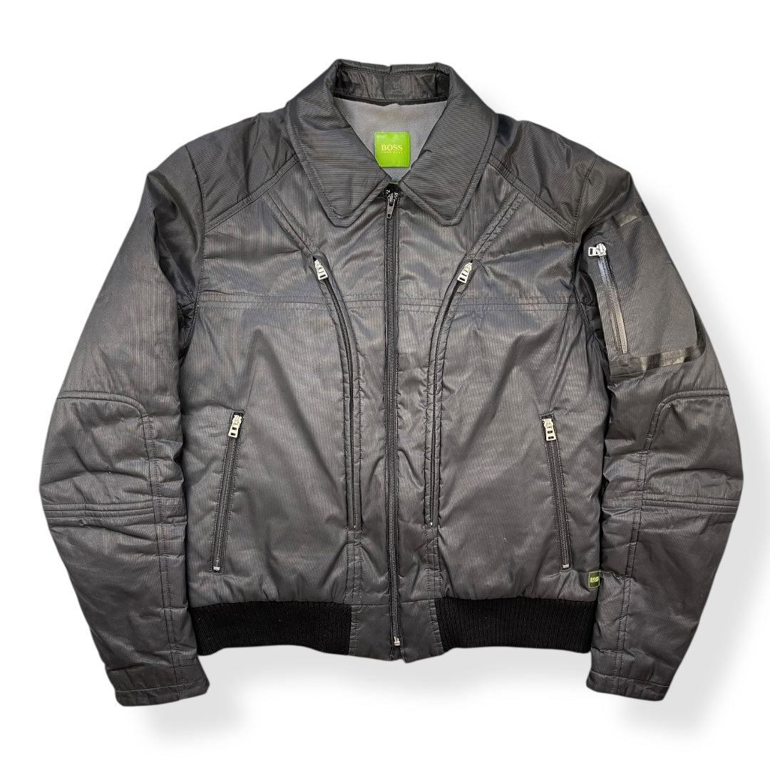 2000's Hugo Boss Stealth Pocket Bomber Jacket (M) | Default Title, Green