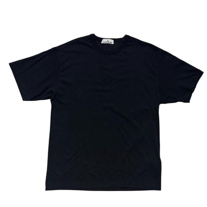 Stone Island Navy Front Logo T-Shirt | Large, Navy